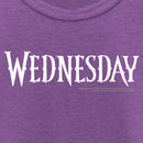 Girl's Wednesday Simple Logo T-Shirt