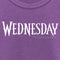 Girl's Wednesday Simple Logo T-Shirt