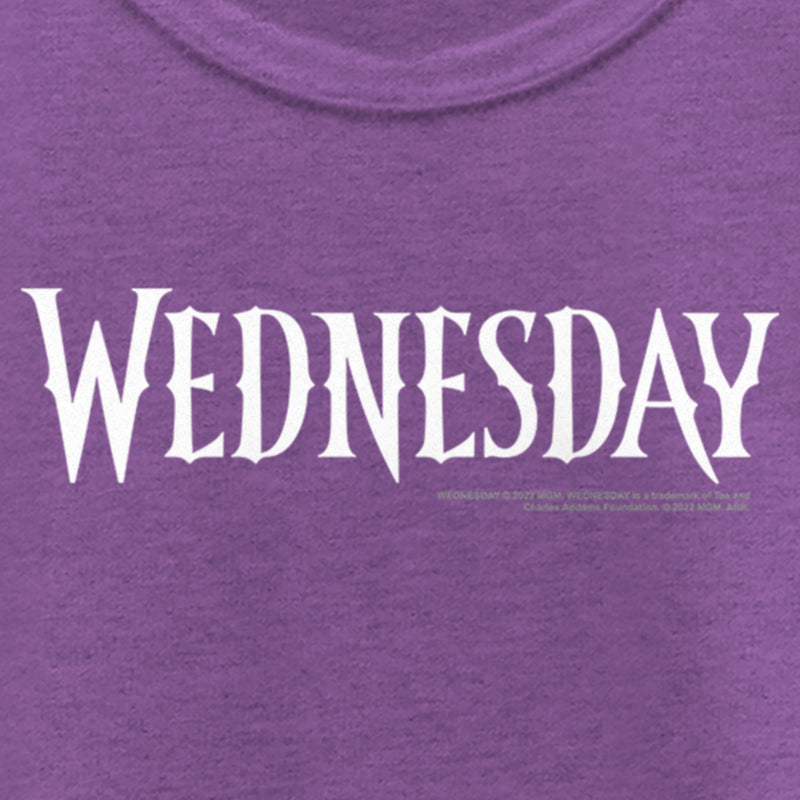 Girl's Wednesday Simple Logo T-Shirt