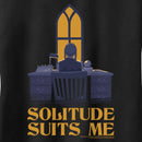 Junior's Wednesday Solitude Suits Me Racerback Tank Top