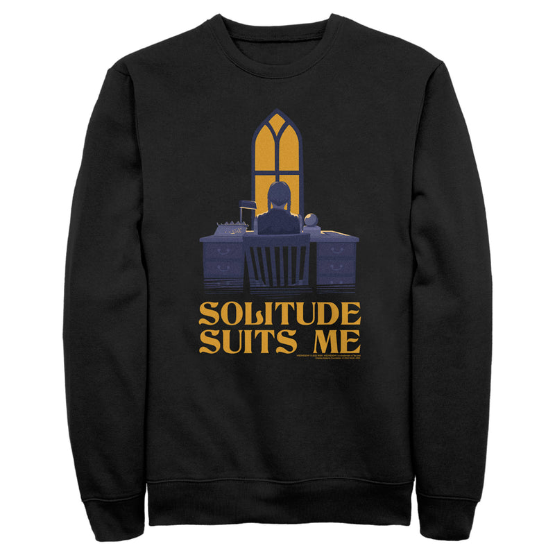 Men's Wednesday Solitude Suits Me Sweatshirt