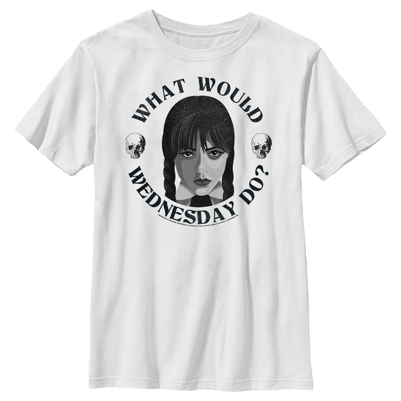 Boy's Wednesday What Would Wednesday Do? T-Shirt