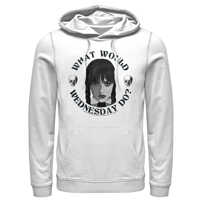 Men's Wednesday What Would Wednesday Do? Pull Over Hoodie