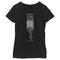 Girl's Wednesday Black Is My Happy Color Silhouette T-Shirt