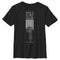 Boy's Wednesday Black Is My Happy Color Silhouette T-Shirt