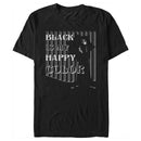 Men's Wednesday Black is My Happy Color T-Shirt