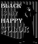 Men's Wednesday Black is My Happy Color T-Shirt