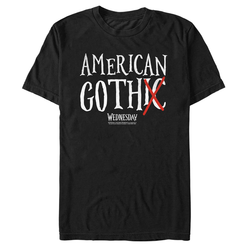 Men's Wednesday American Goth T-Shirt