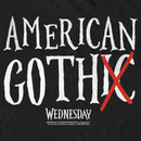 Men's Wednesday American Goth T-Shirt