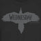 Junior's Wednesday Raven Logo T-Shirt