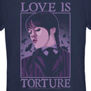 Junior's Wednesday Love Is Torture T-Shirt