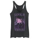 Women's Wednesday Love Is Torture Racerback Tank Top