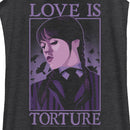 Women's Wednesday Love Is Torture Racerback Tank Top