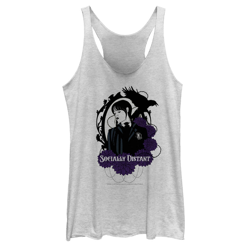 Women's Wednesday Socially Distant Racerback Tank Top