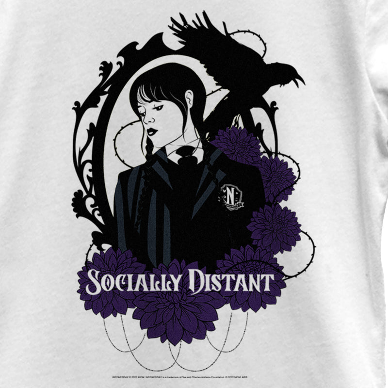 Girl's Wednesday Socially Distant T-Shirt