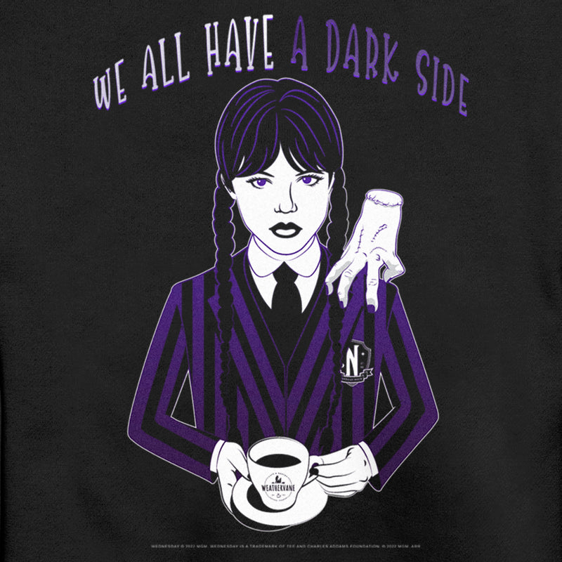 Men's Wednesday We All Have a Dark Side Sweatshirt