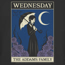 Junior's Wednesday The Addams Family Card T-Shirt