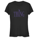 Junior's Wednesday Thing Logo T-Shirt