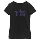 Girl's Wednesday Thing Logo T-Shirt