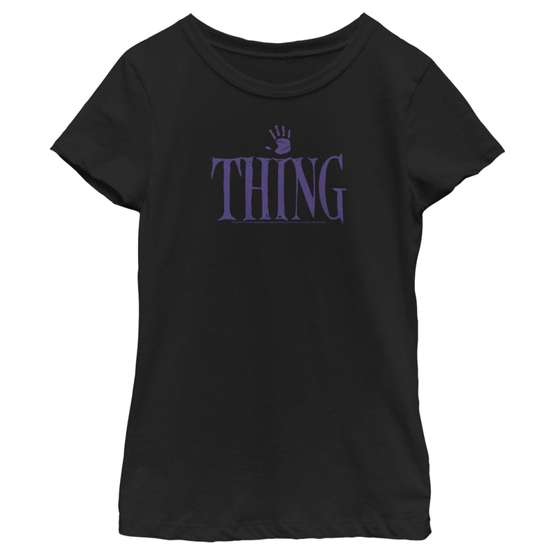 Girl's Wednesday Thing Logo T-Shirt