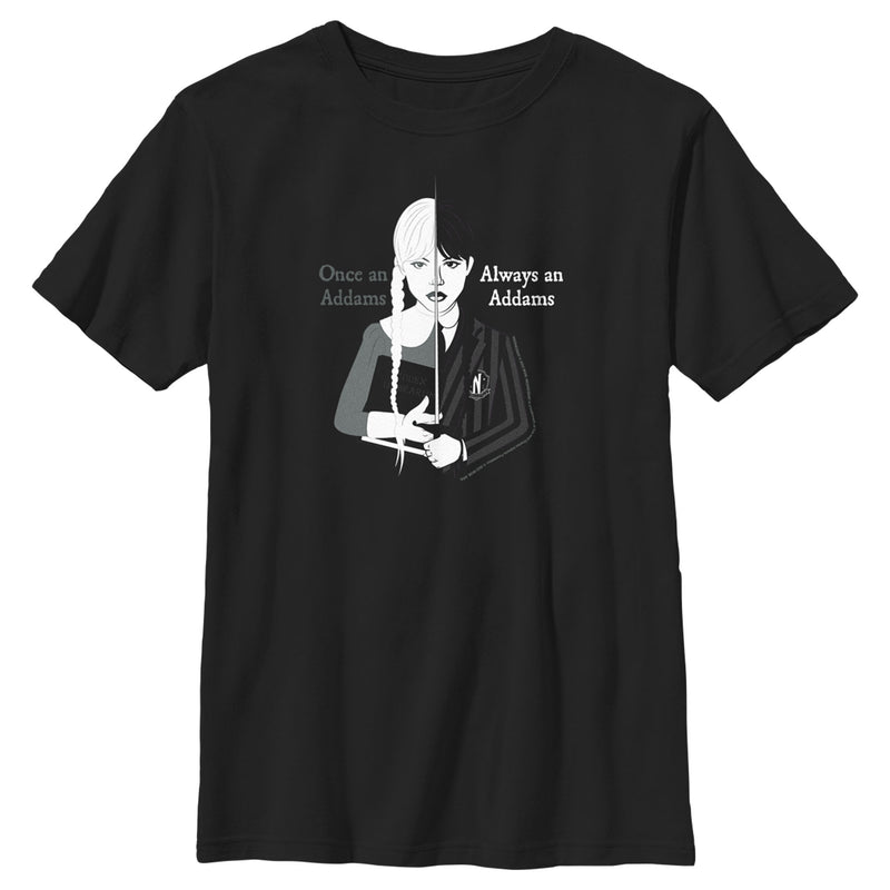 Boy's Wednesday Always an Addams T-Shirt