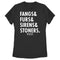 Women's Wednesday Fangs & Furs & Sirens & Stoners T-Shirt