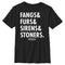 Boy's Wednesday Fangs & Furs & Sirens & Stoners T-Shirt