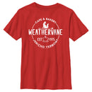 Boy's Wednesday Weathervane Cafe Logo T-Shirt