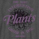 Boy's Wednesday The Most Interesting Plants Grow in the Shade T-Shirt