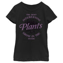 Girl's Wednesday The Most Interesting Plants Grow in the Shade T-Shirt