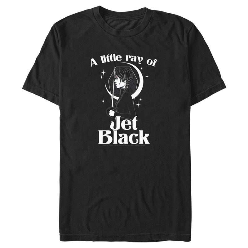 Men's Wednesday A Little Ray of Jet Black T-Shirt