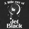 Men's Wednesday A Little Ray of Jet Black T-Shirt