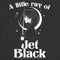 Junior's Wednesday A Little Ray of Jet Black T-Shirt