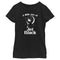 Girl's Wednesday A Little Ray of Jet Black T-Shirt