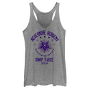 Women's Wednesday Nevermore Academy Nightshade Society Racerback Tank Top