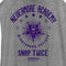 Women's Wednesday Nevermore Academy Nightshade Society Racerback Tank Top