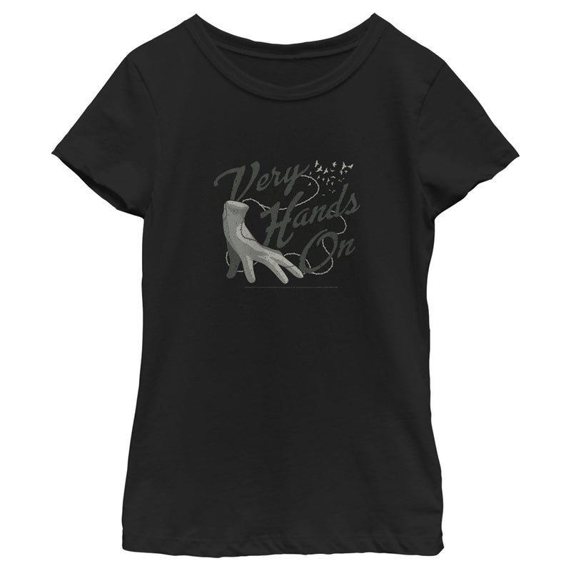 Girl's Wednesday Thing Very Hands On T-Shirt