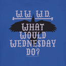 Junior's Wednesday WWWD What Would Wednesday Do T-Shirt