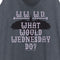 Women's Wednesday WWWD What Would Wednesday Do Racerback Tank Top