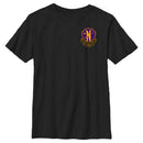 Boy's Wednesday Small Nevermore Crest T-Shirt