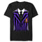 Men's Wednesday Nevermore Academy Uniform Purple T-Shirt