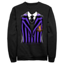 Men's Wednesday Nevermore Academy Uniform Purple Sweatshirt