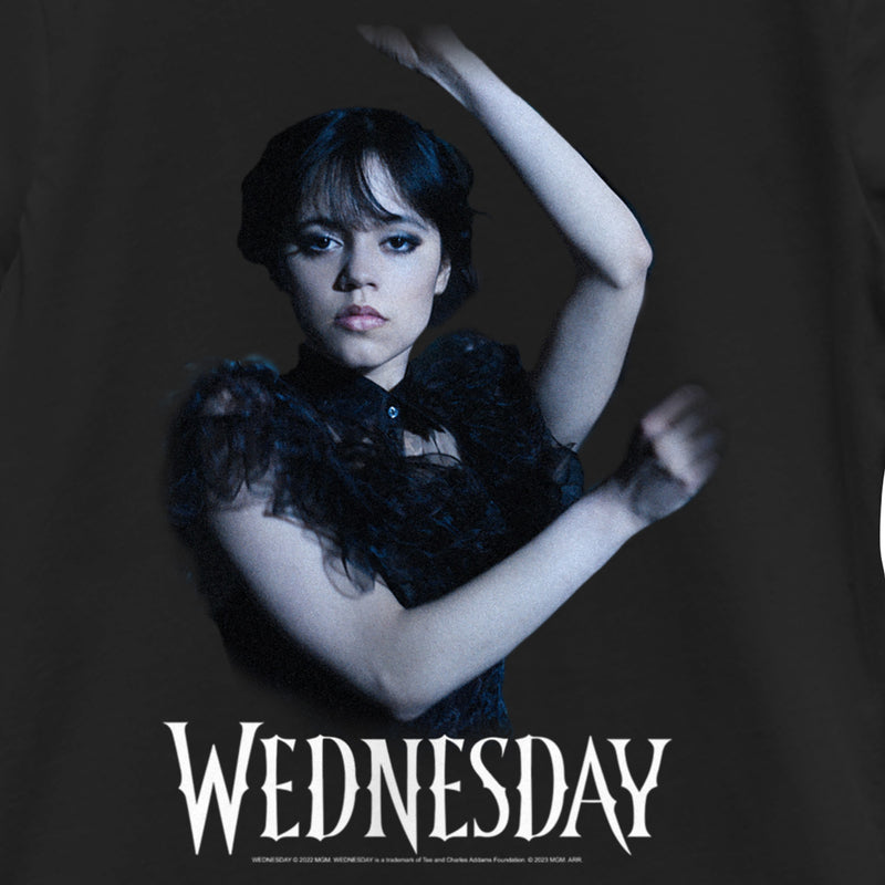 Girl's Wednesday Classic Dance Scene Logo T-Shirt