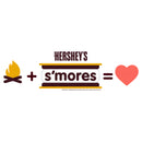 Junior's HERSHEY'S S'mores Equation T-Shirt