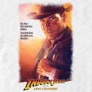 Men's Indiana Jones and the Last Crusade Movie Poster T-Shirt