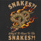 Women's Raiders of the Lost Ark Snakes Why'd It Have to be Snakes T-Shirt