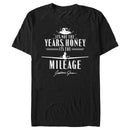 Men's Raiders of the Lost Ark It's Not the Years Honey It's the Mileage T-Shirt