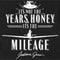 Men's Raiders of the Lost Ark It's Not the Years Honey It's the Mileage T-Shirt