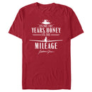 Men's Raiders of the Lost Ark It's Not the Years Honey It's the Mileage T-Shirt