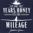 Men's Raiders of the Lost Ark It's Not the Years Honey It's the Mileage T-Shirt